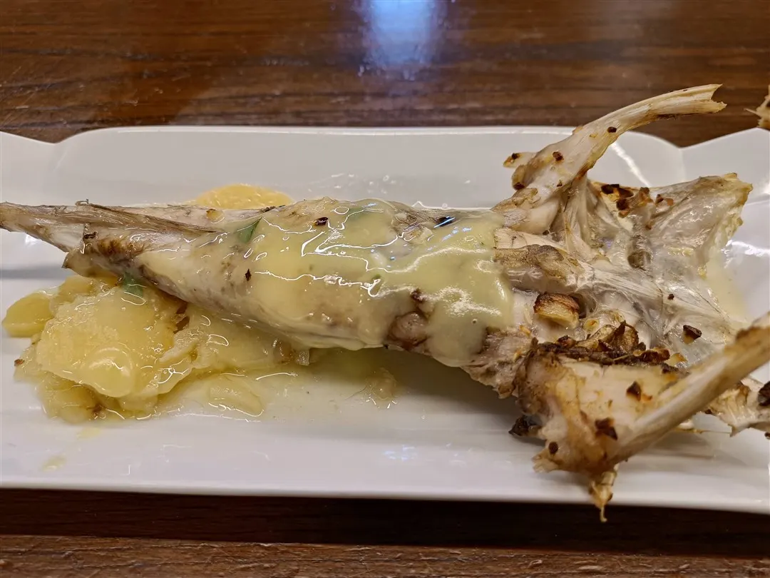 Rape al horno